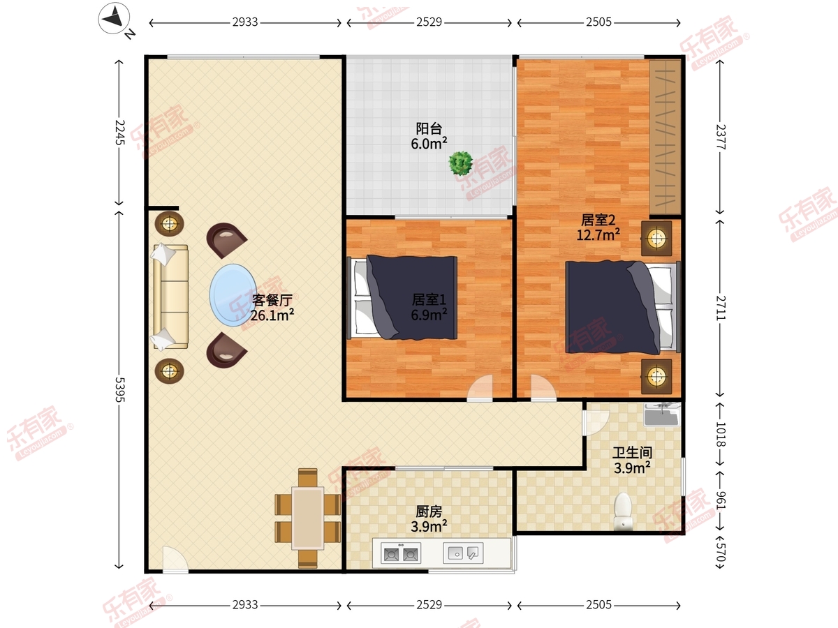 花样年花港家园户型图