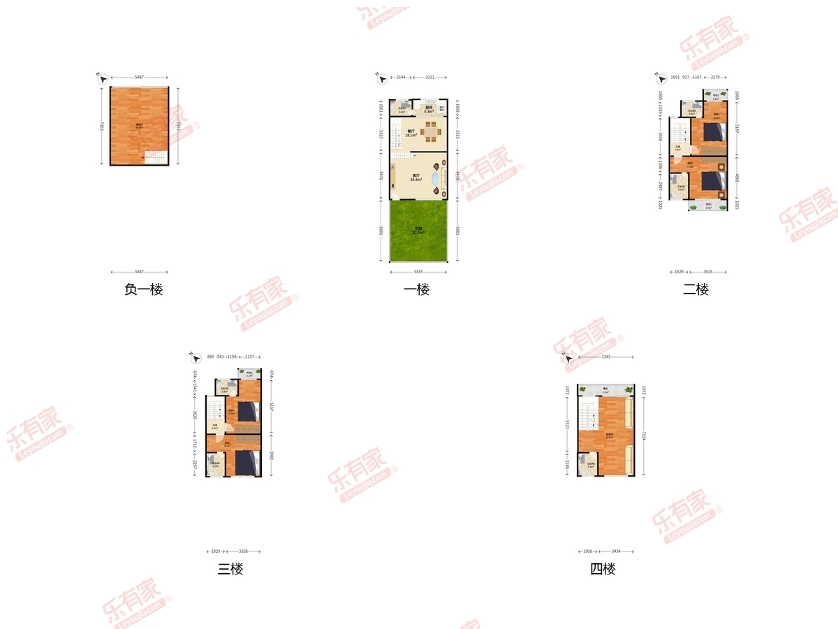 半山翠庭户型图