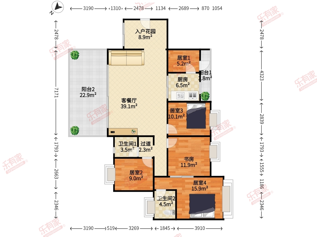 深业新岸线三期户型图