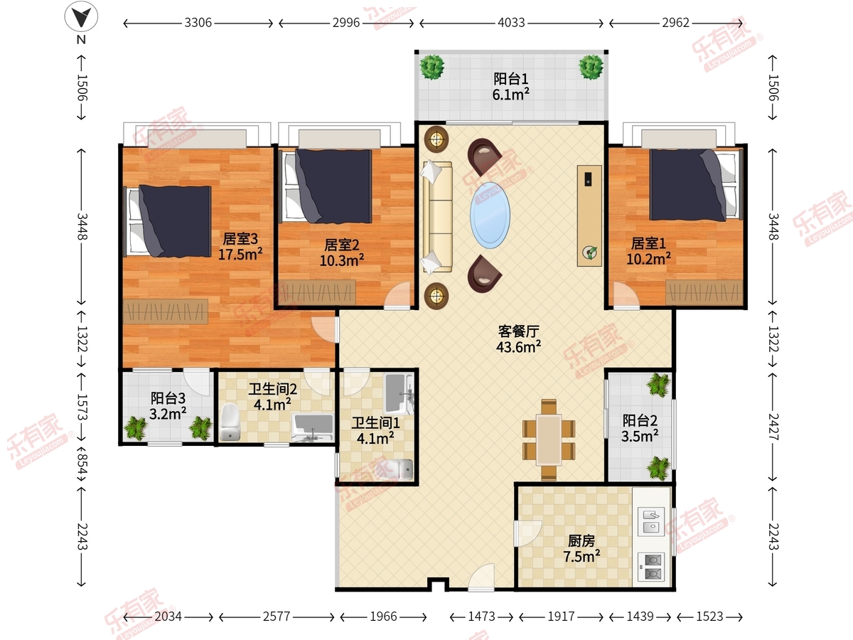 富逸骏园户型图
