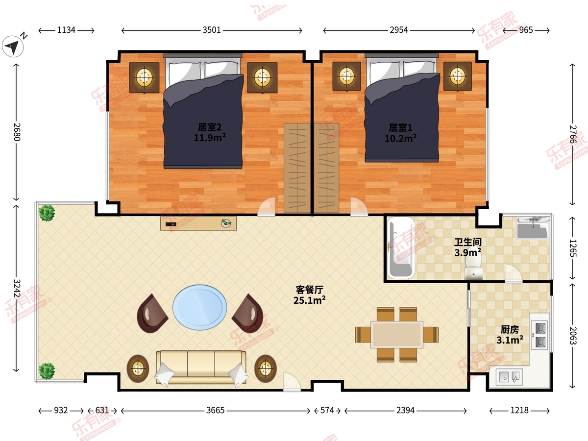 太平路户型图