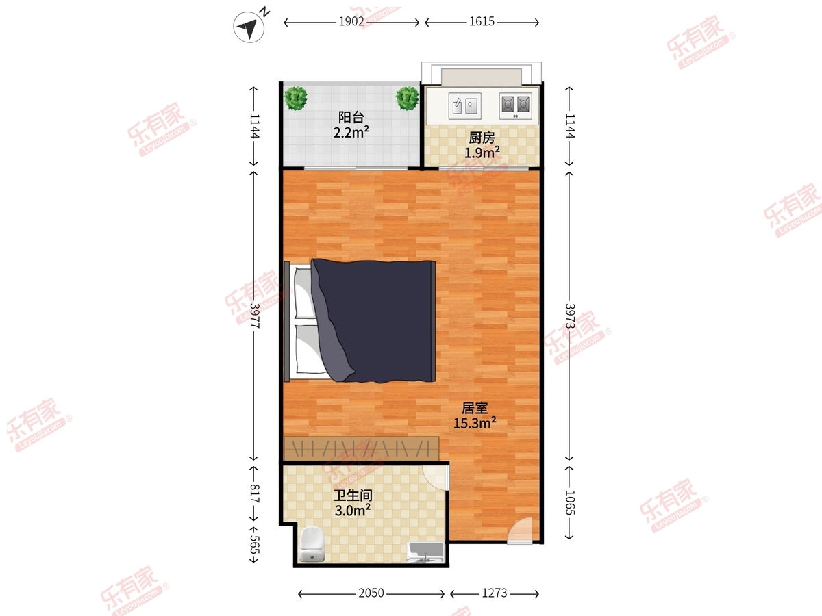 森悦居户型图