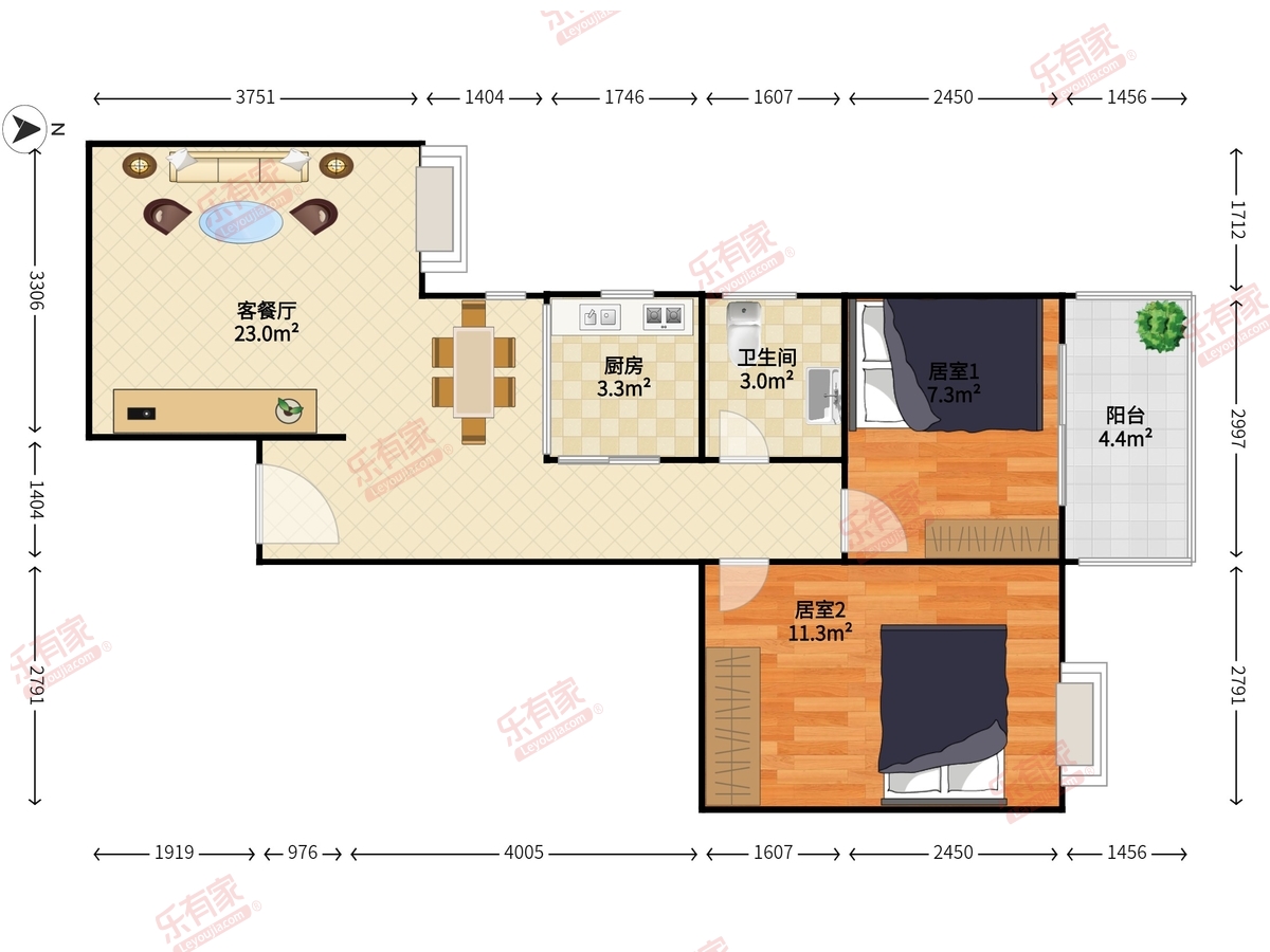 名骏豪庭户型图