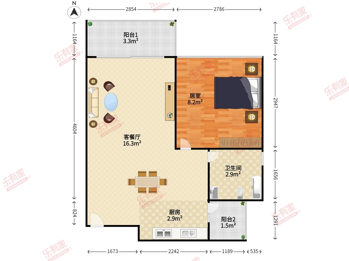 旭日领裕园户型图
