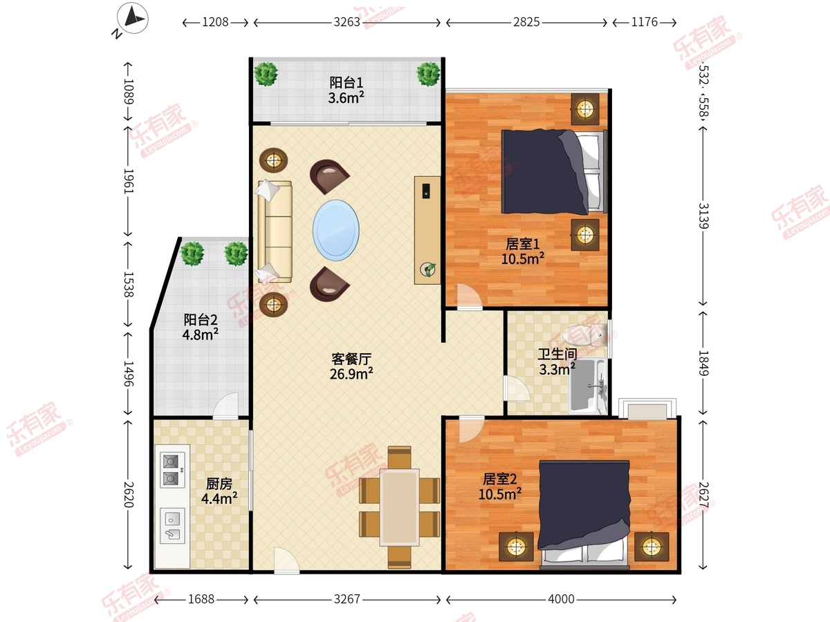 祥云天都世纪大厦户型图