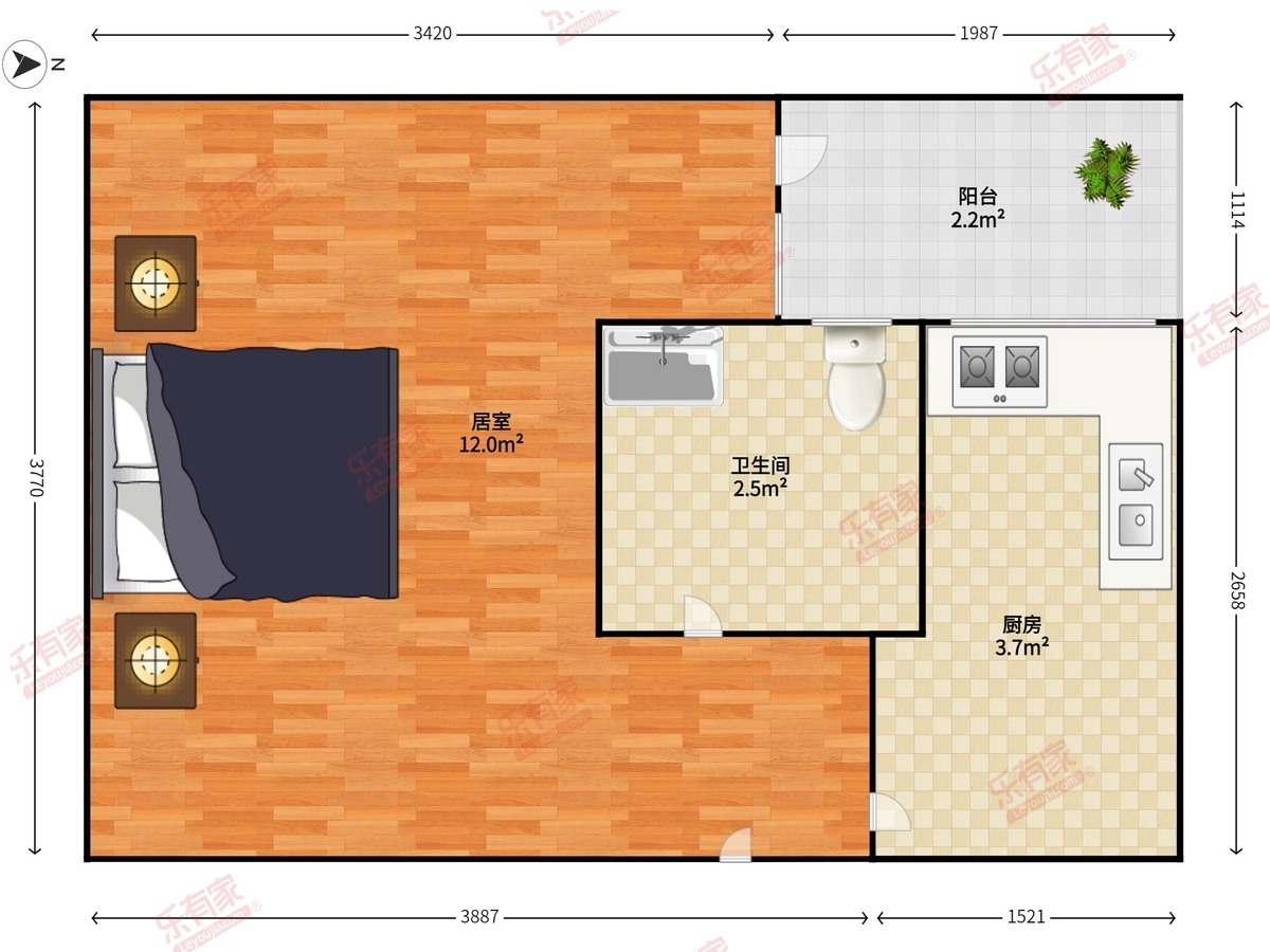 TCL雅馨居户型图