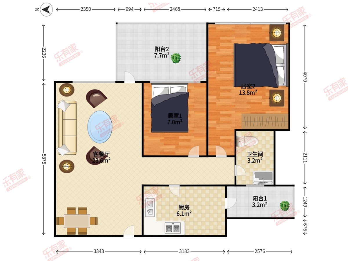 金地梅陇镇四期户型图