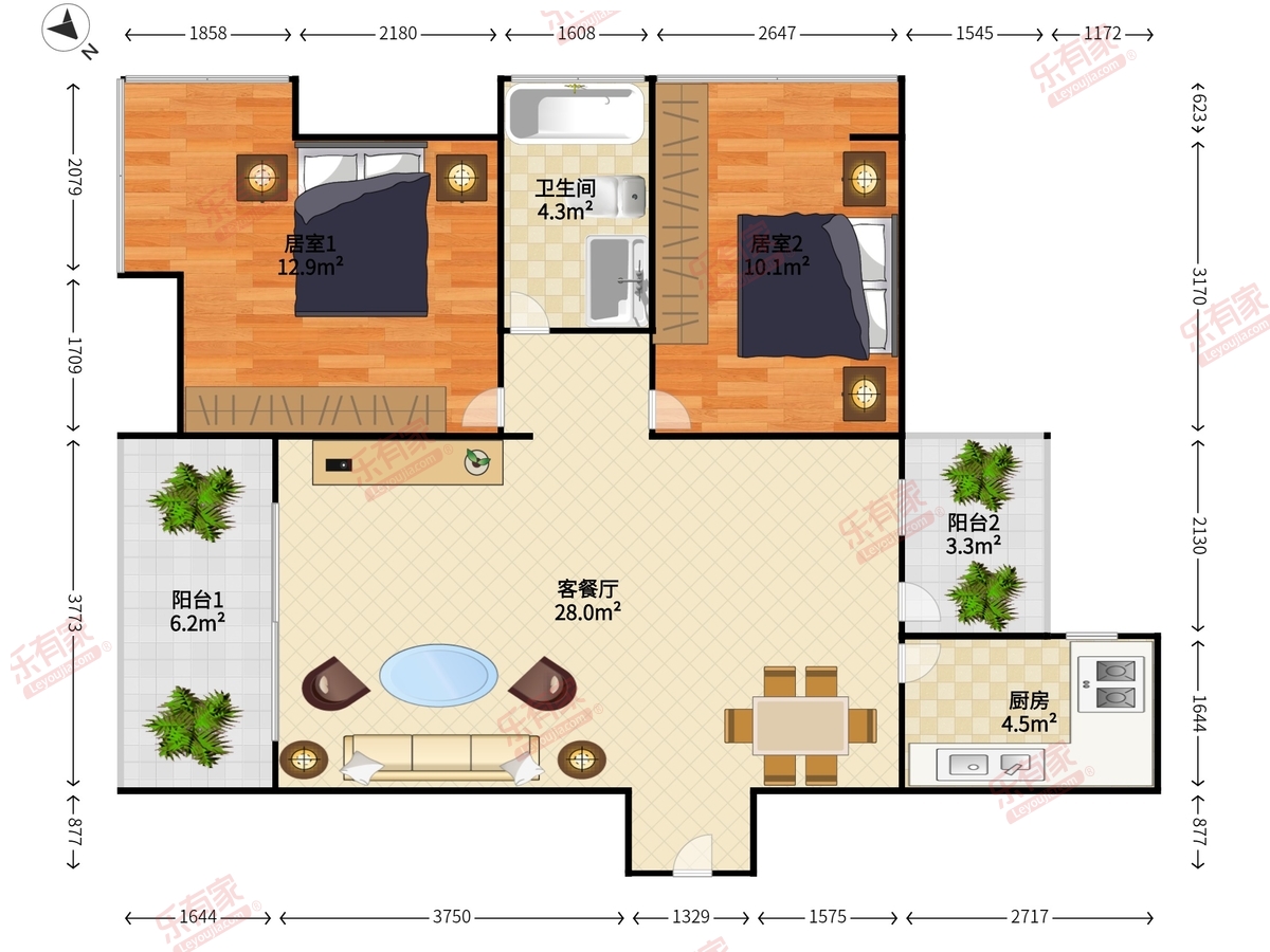 地理位置优越，处于繁华生活圈，出门800米就是碧海湾地铁口A