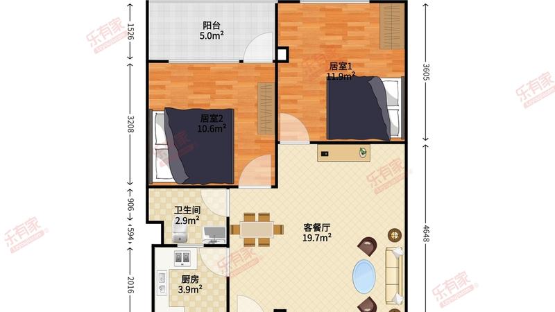 松泉公寓户型图