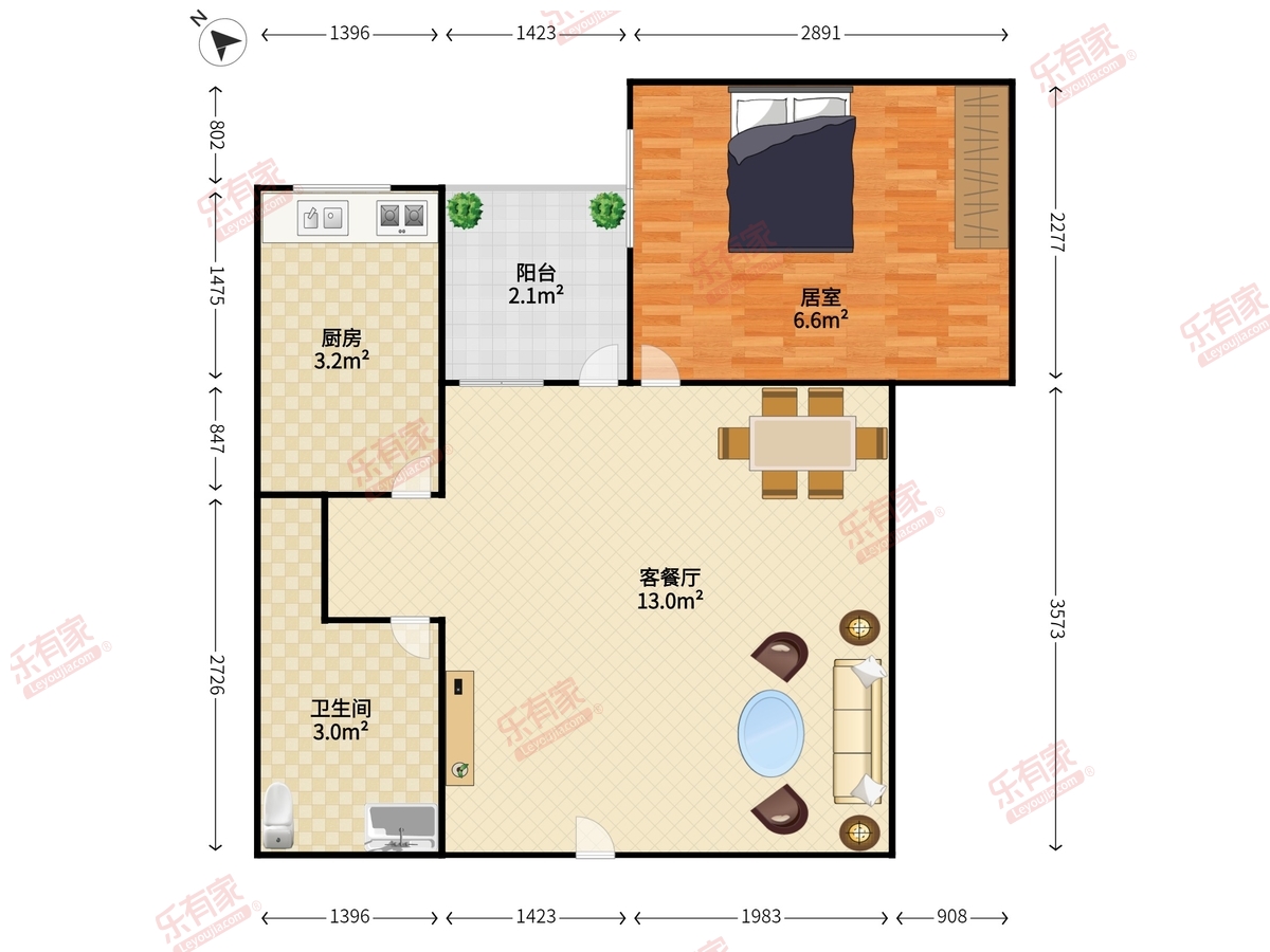 万象新园二期户型图