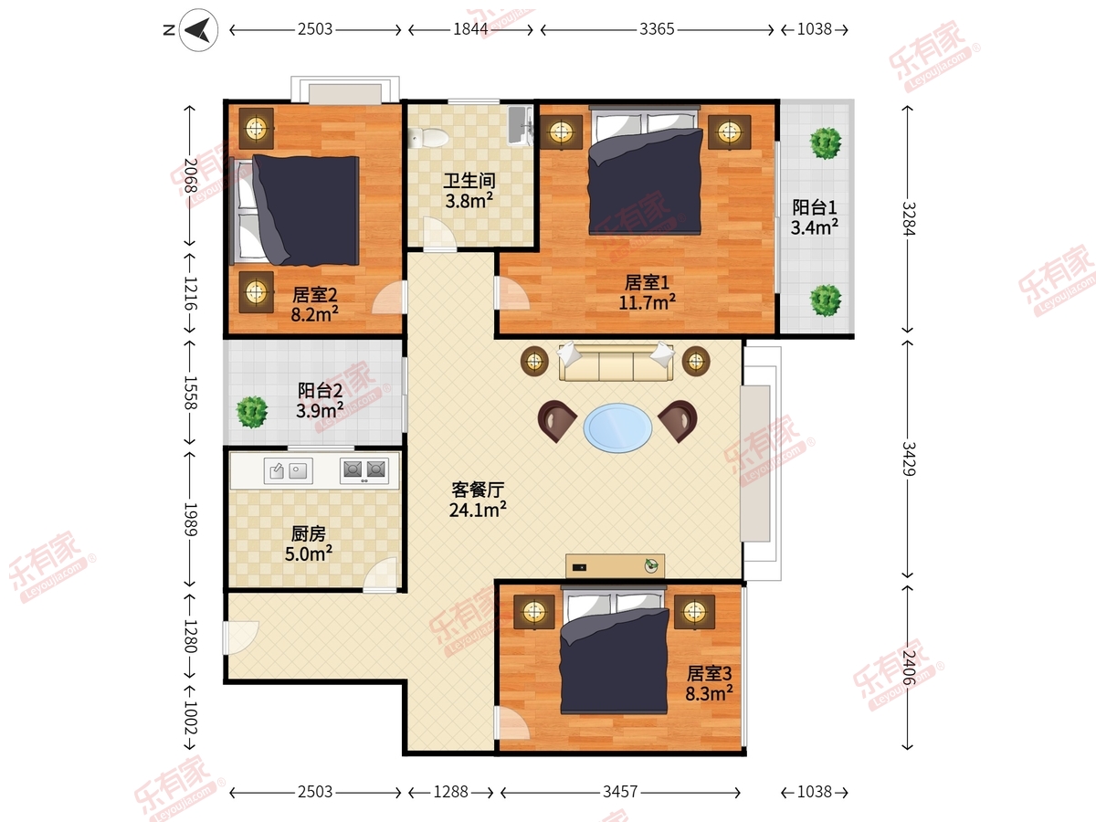 阳光第五季花园户型图