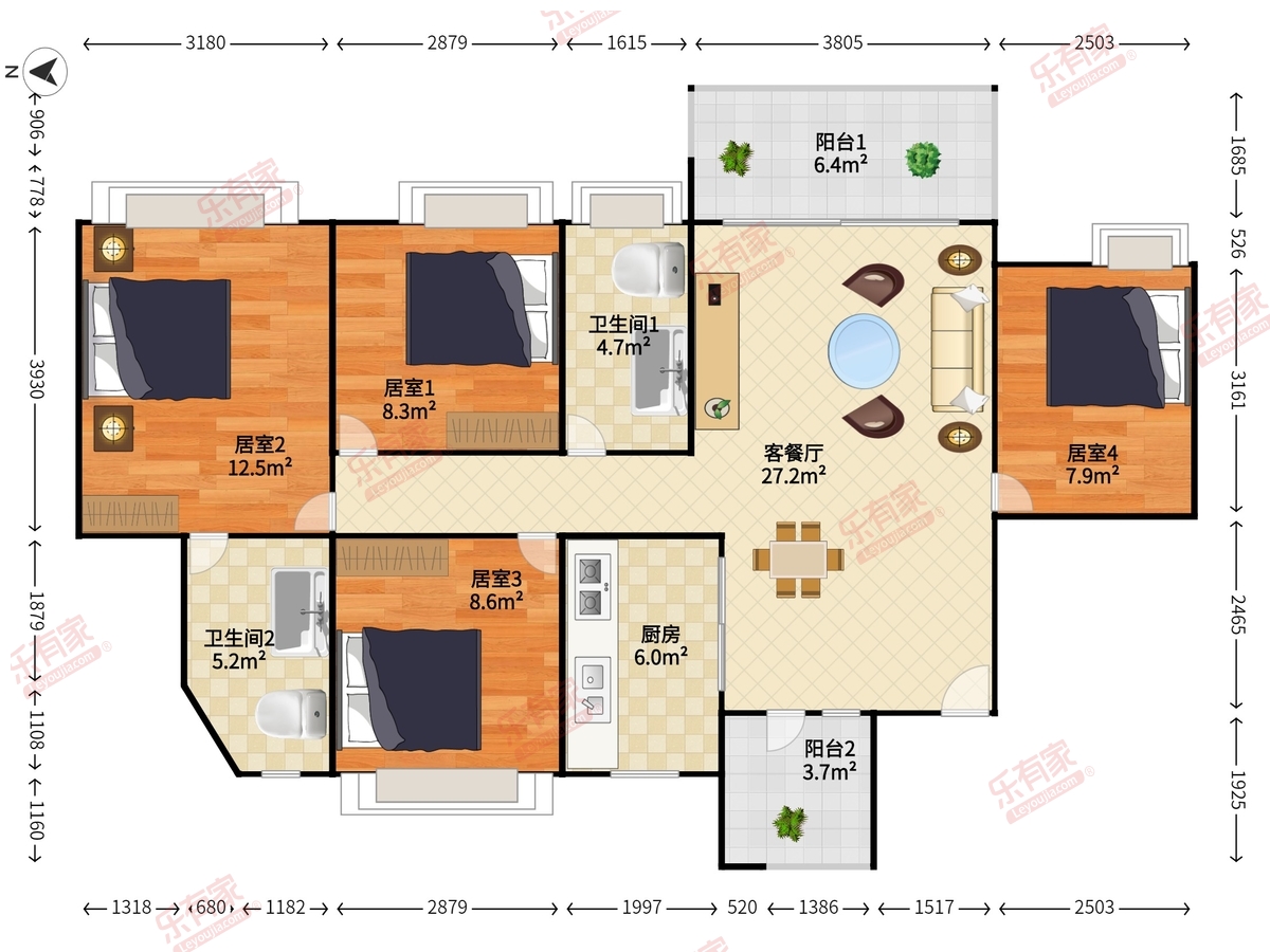 君悦豪园户型图