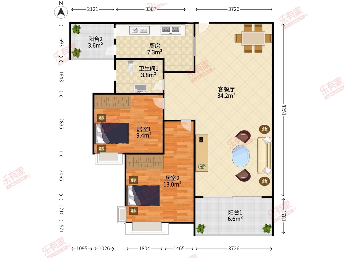 德宝怡高德区户型图