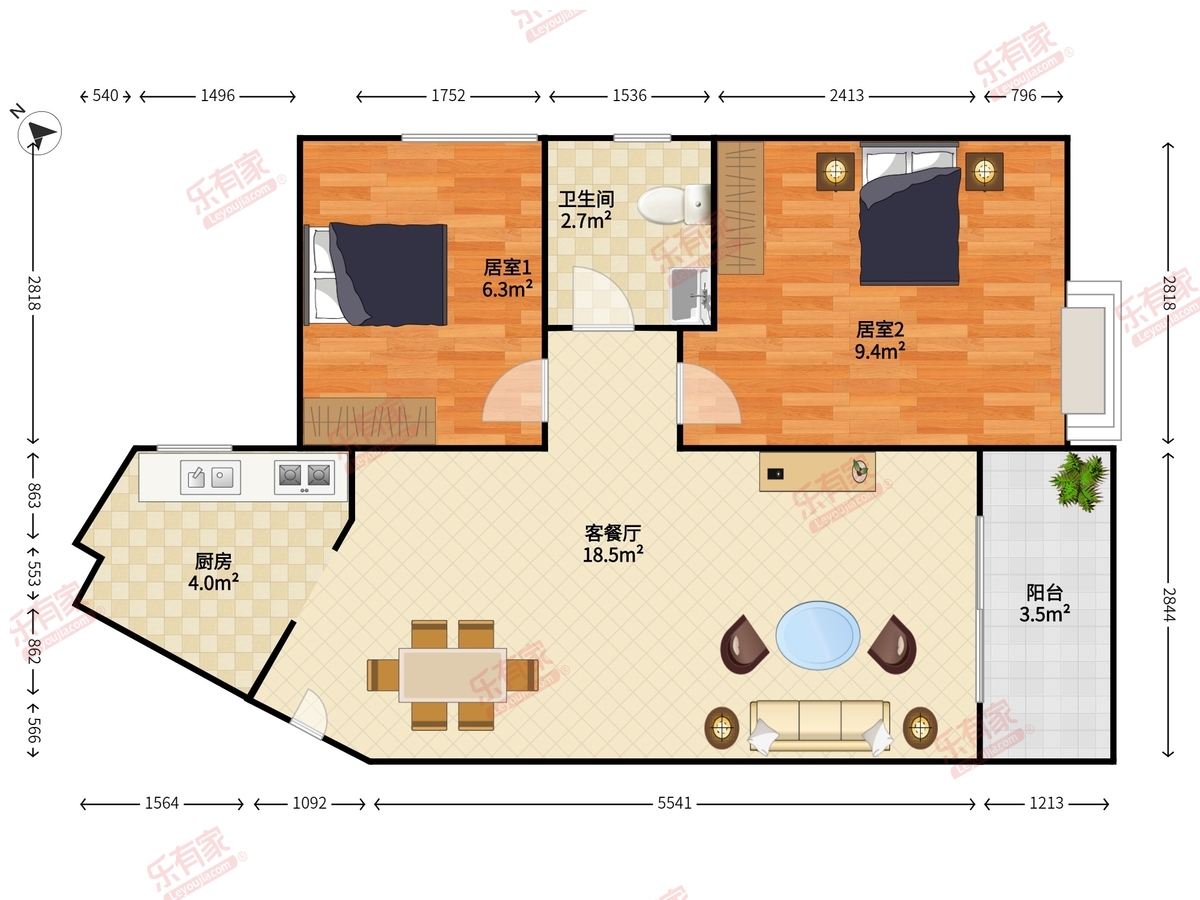 红树绿洲户型图