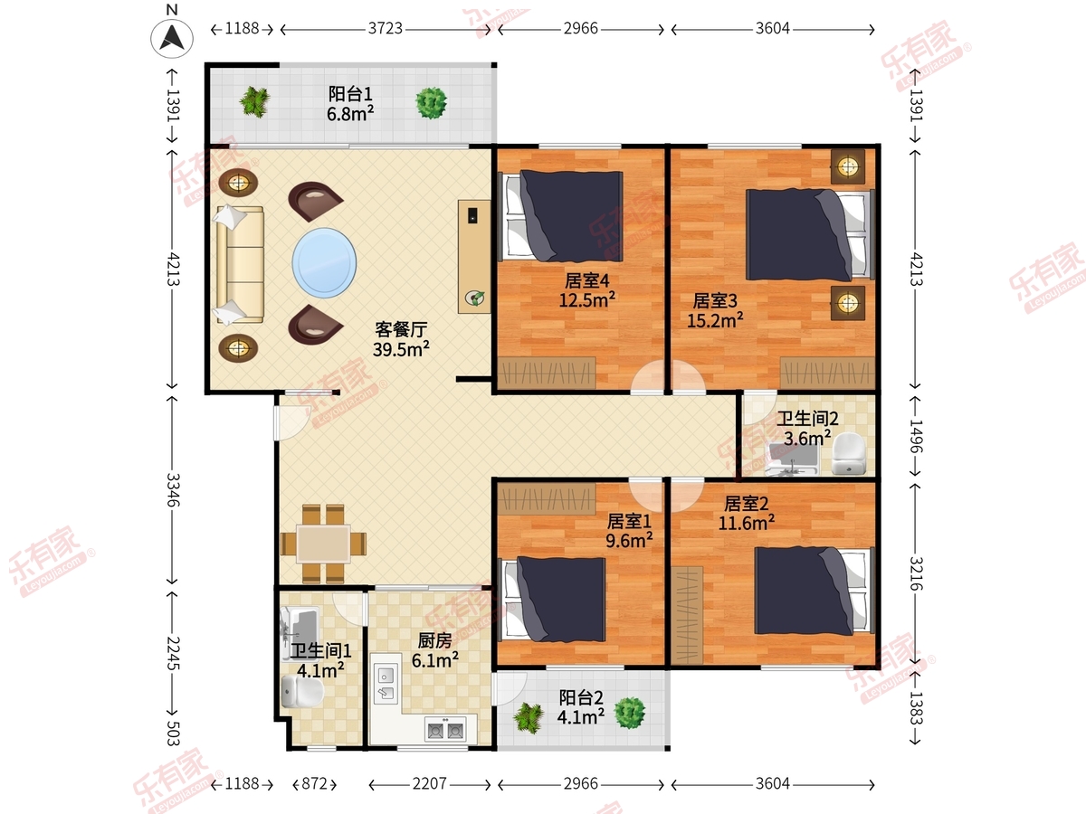 颐景苑户型图