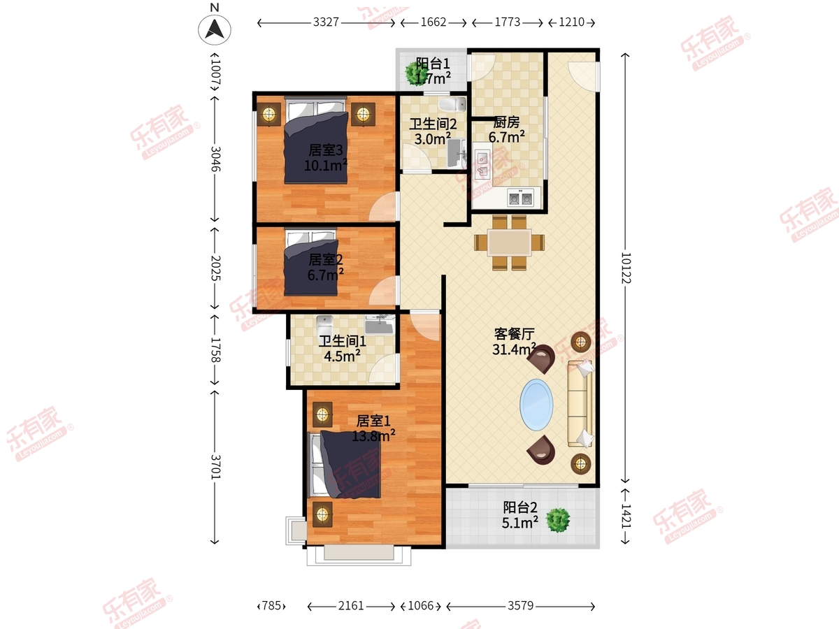 广州融创文旅城A2区户型图