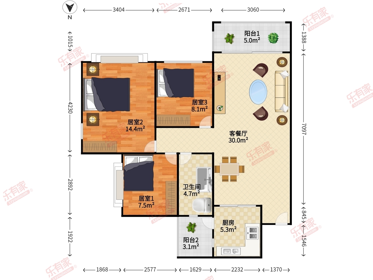 锦绣海湾城5期户型图