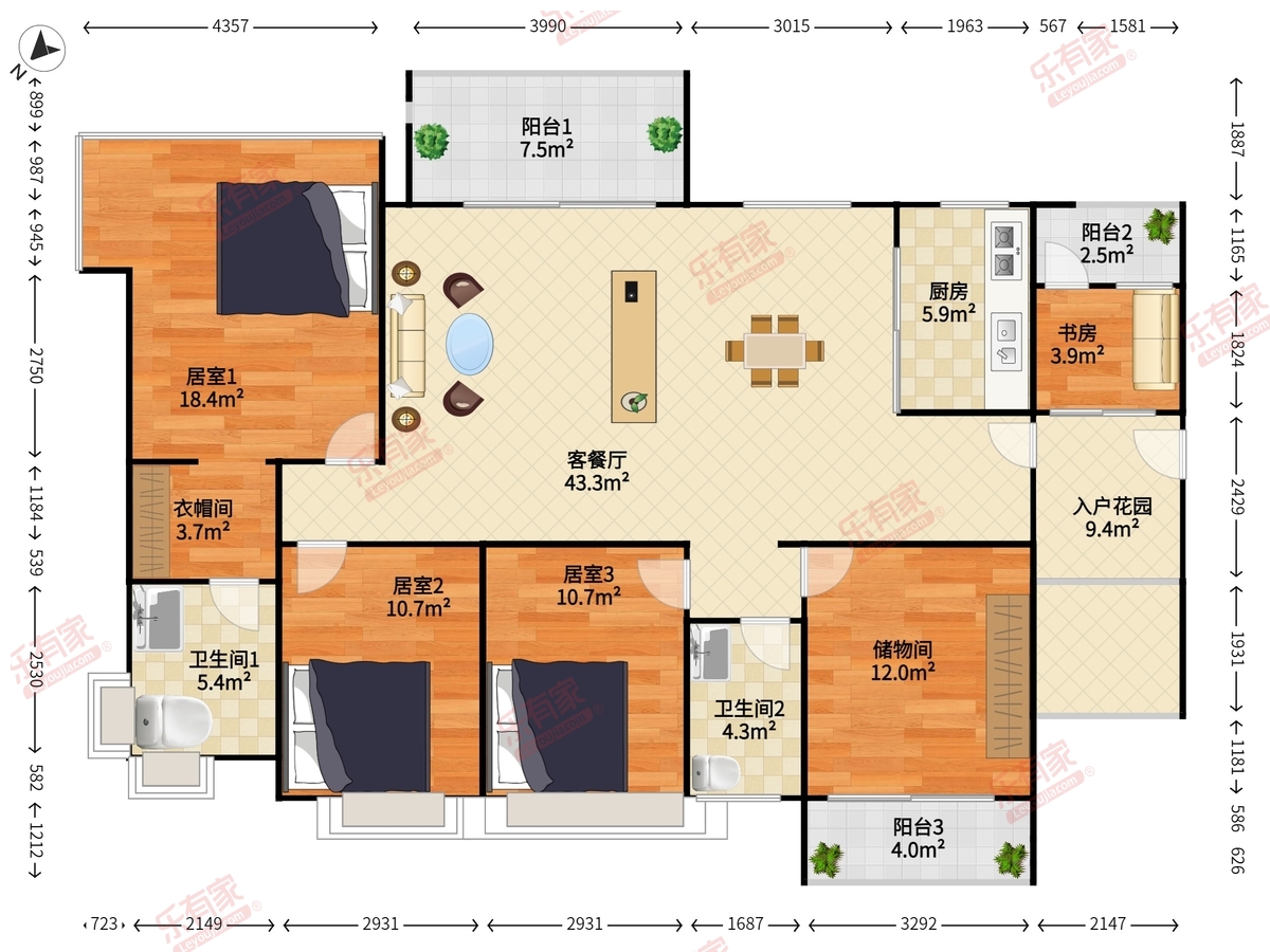 锦绣海湾城5期户型图