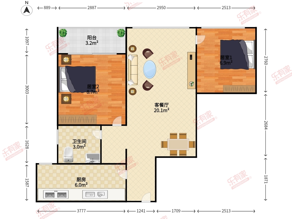 启迪协信深圳科技园户型图