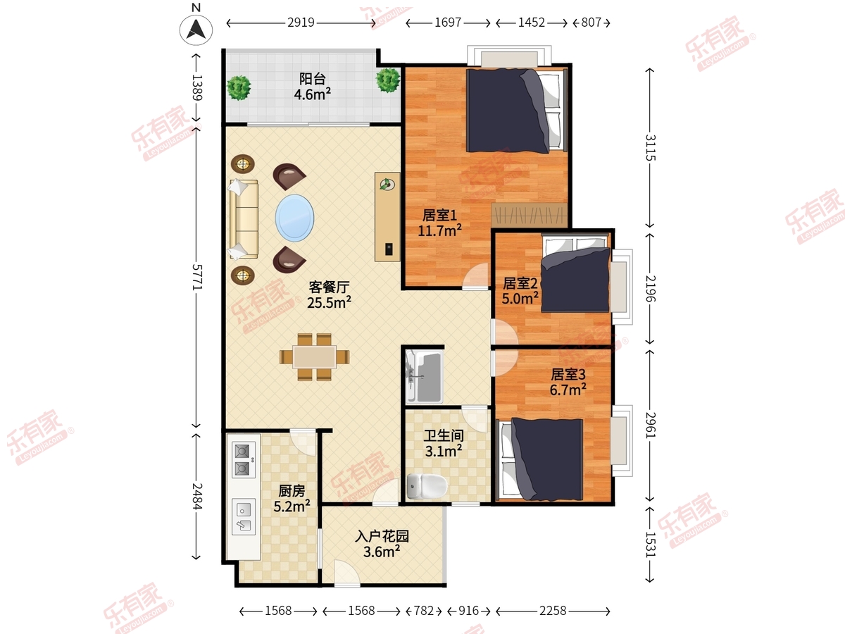 时代长岛二期户型图