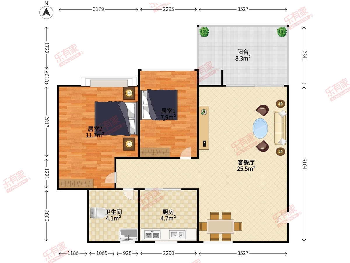 春树里户型图