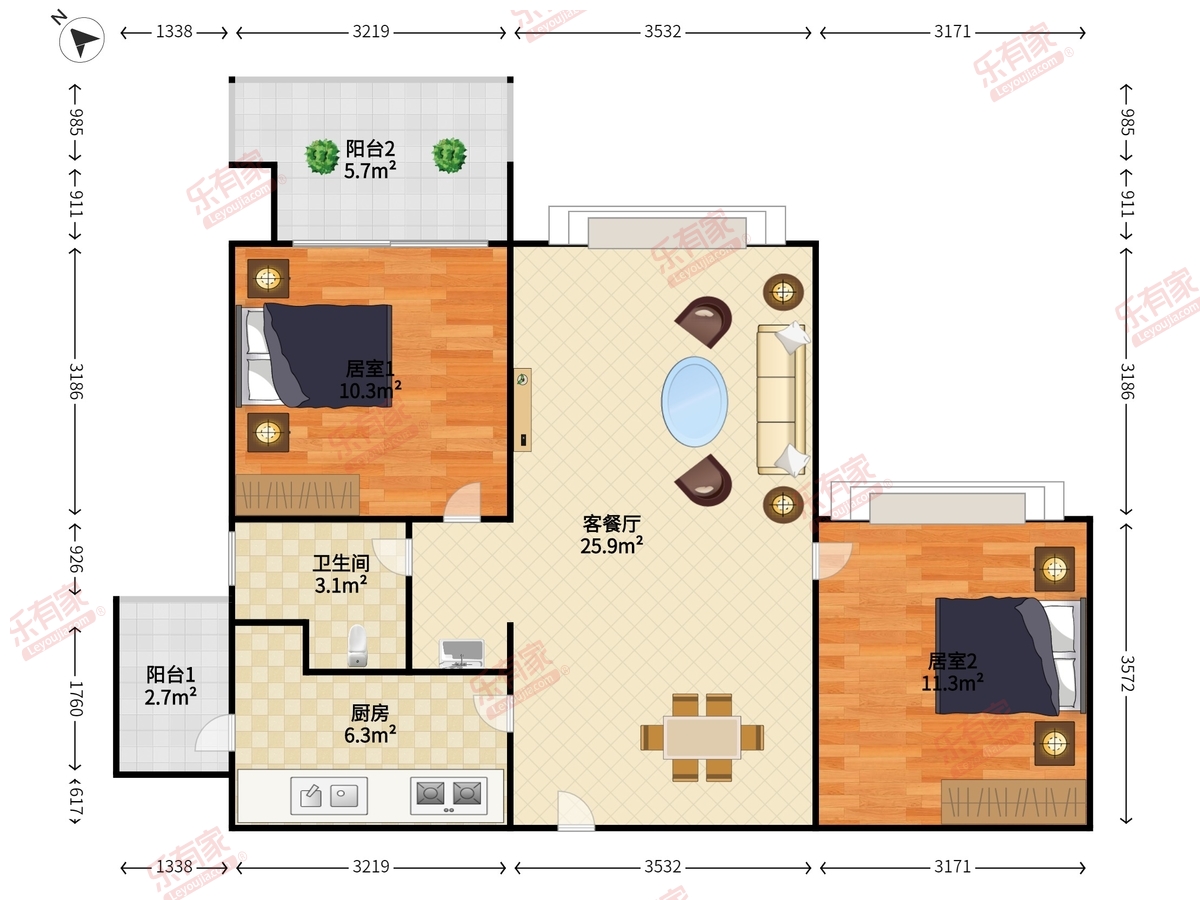 非凡空间阁户型图