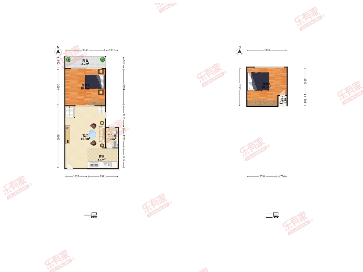 弘都世纪公寓户型图
