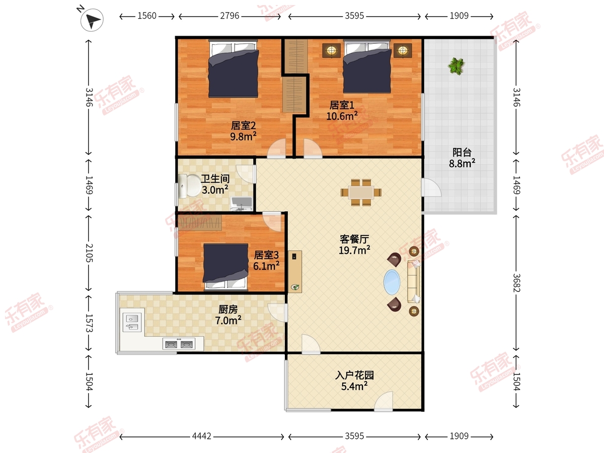 湖滨新村户型图