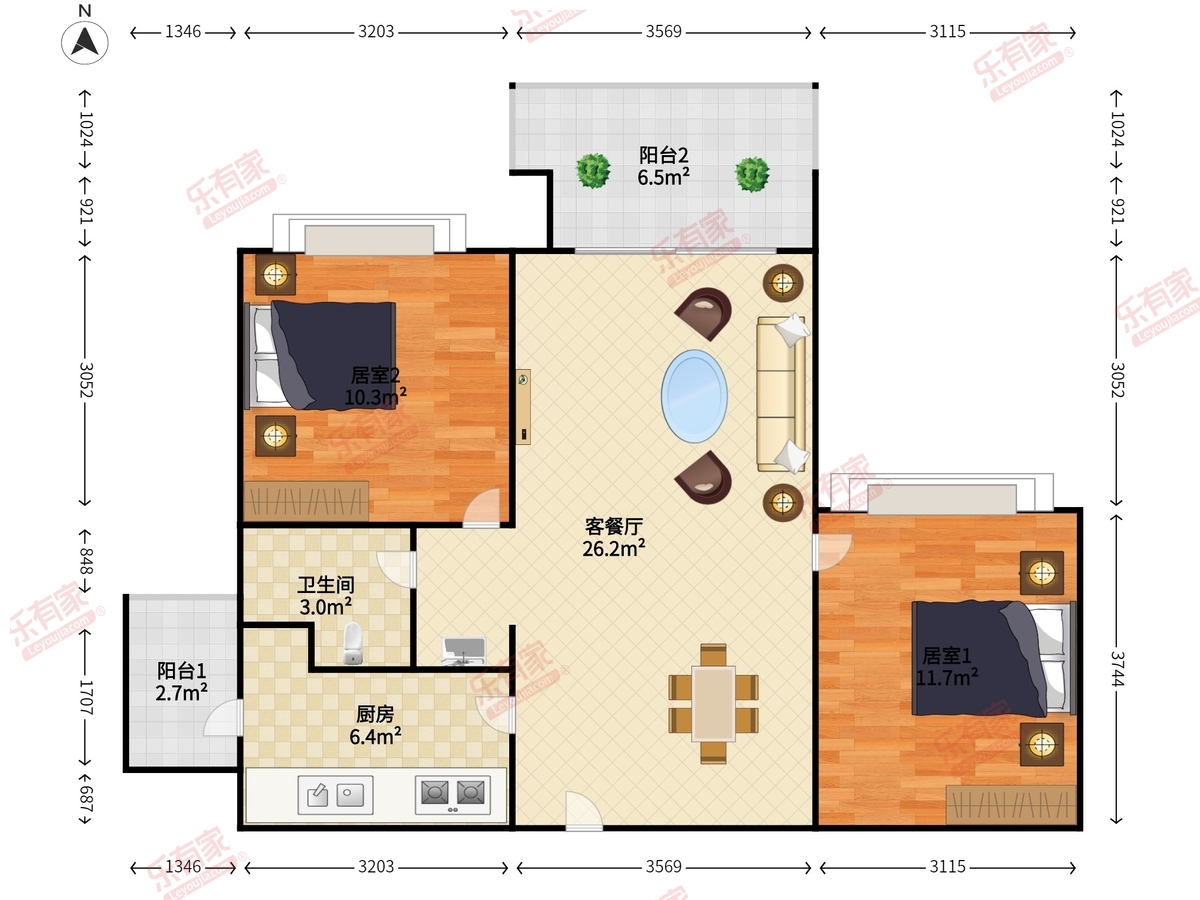 非凡空间阁户型图