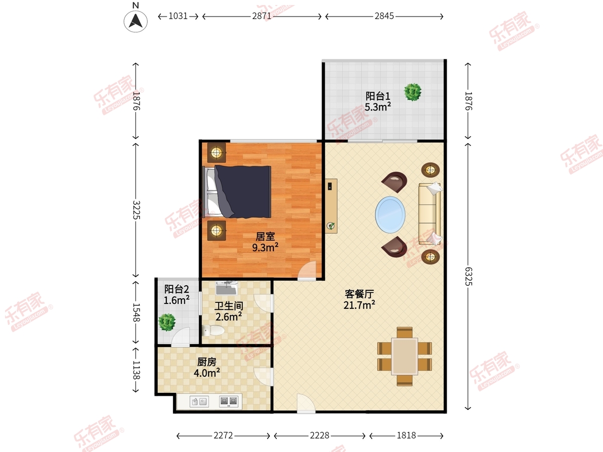 风格名苑户型图