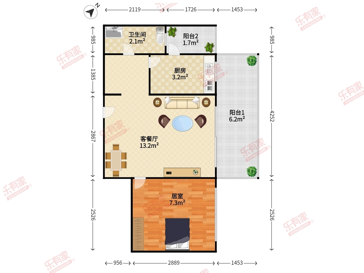 花样年花郡家园户型图