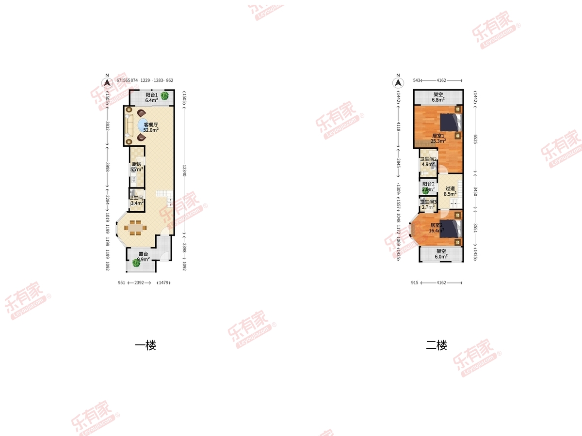 皇庭波西塔诺户型图