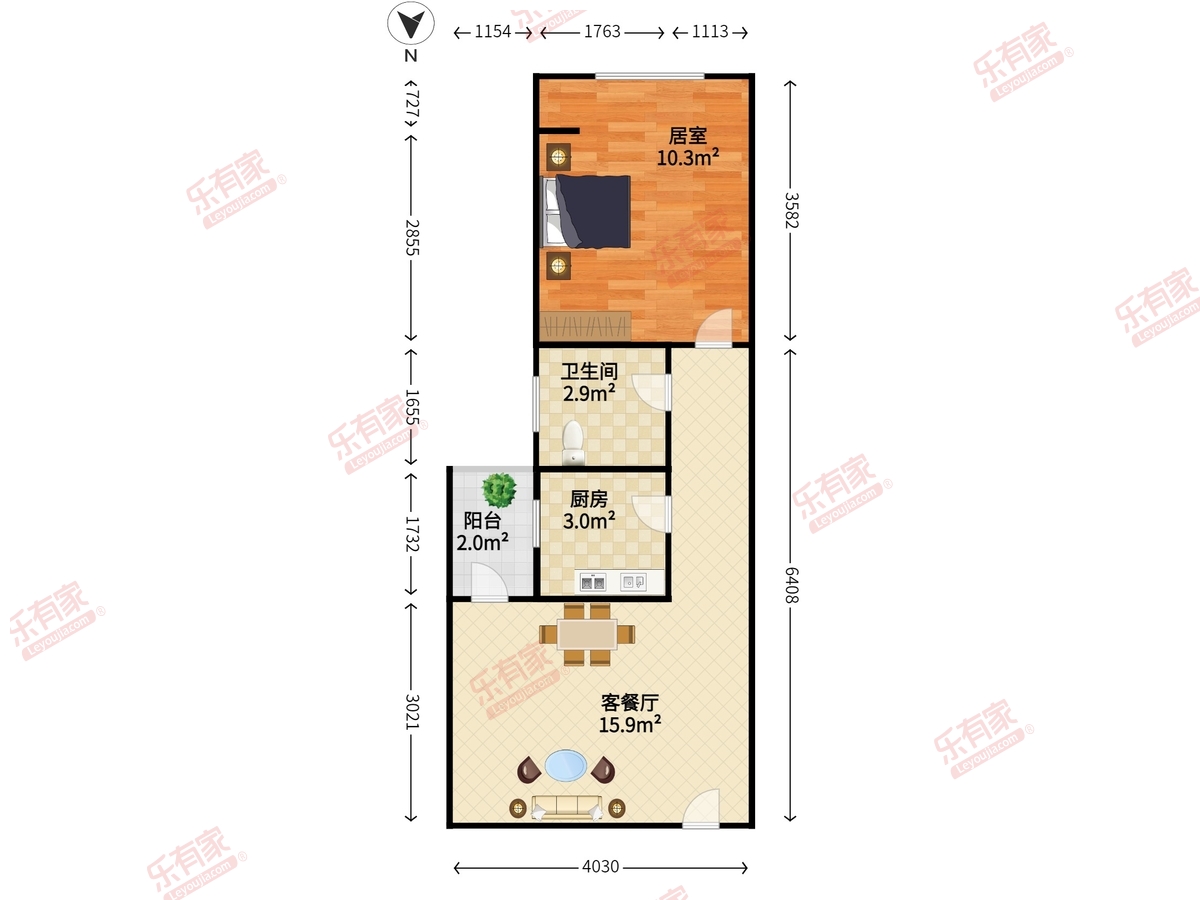 花样年别样城户型图