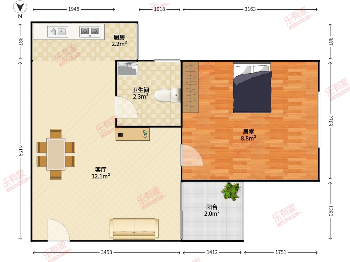 锦林新居户型图