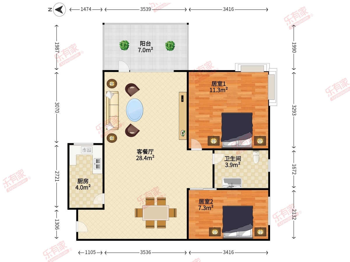 万科金色家园三期户型图
