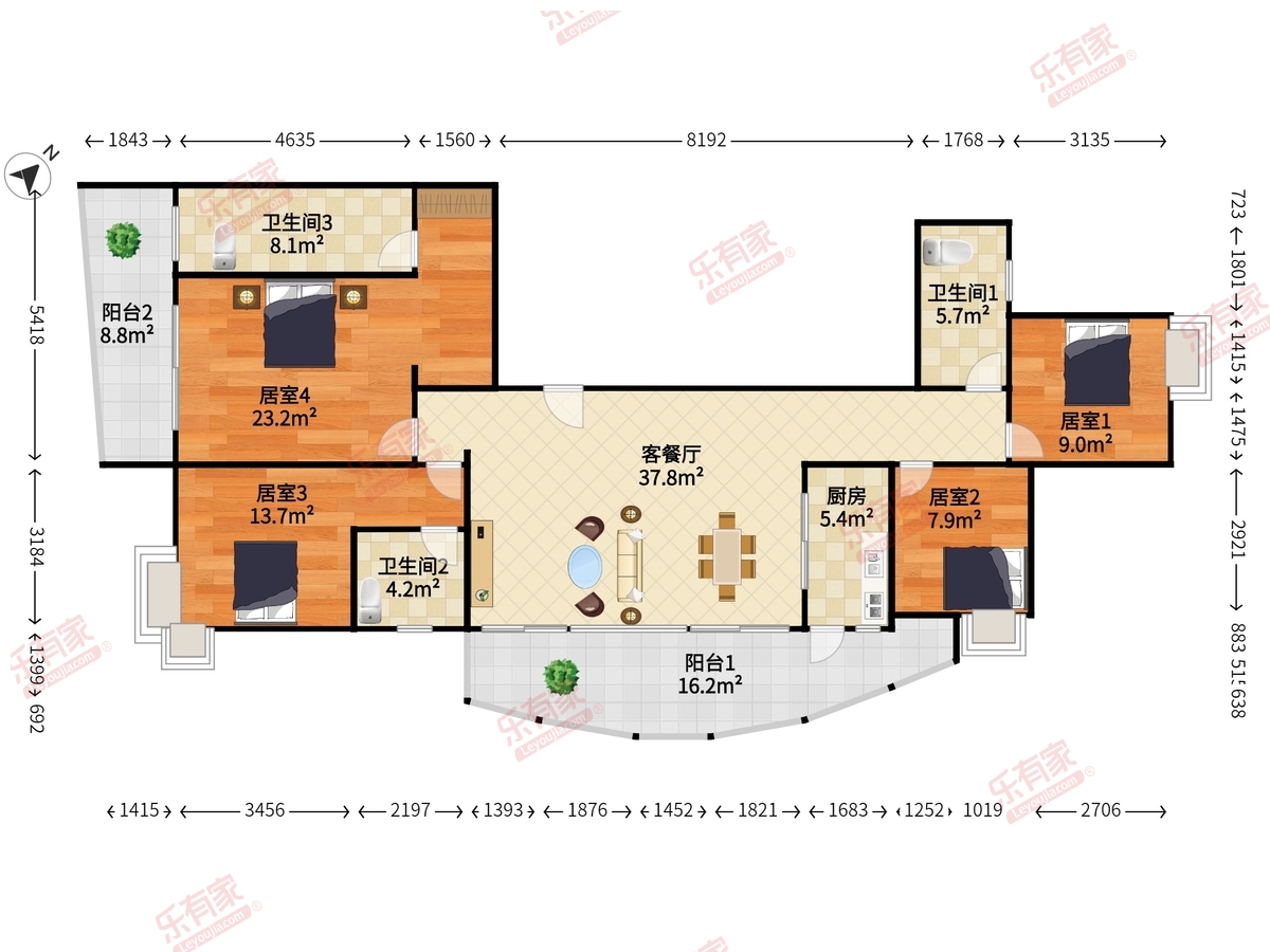 南沙阳光城丽景湾户型图