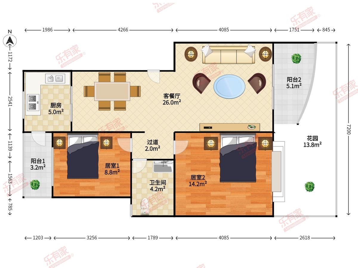 丰泽湖山庄户型图