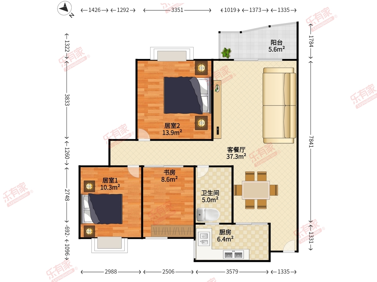 梅花新园户型图