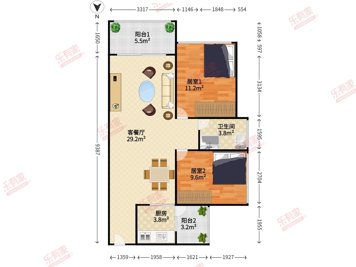 德洲城户型图