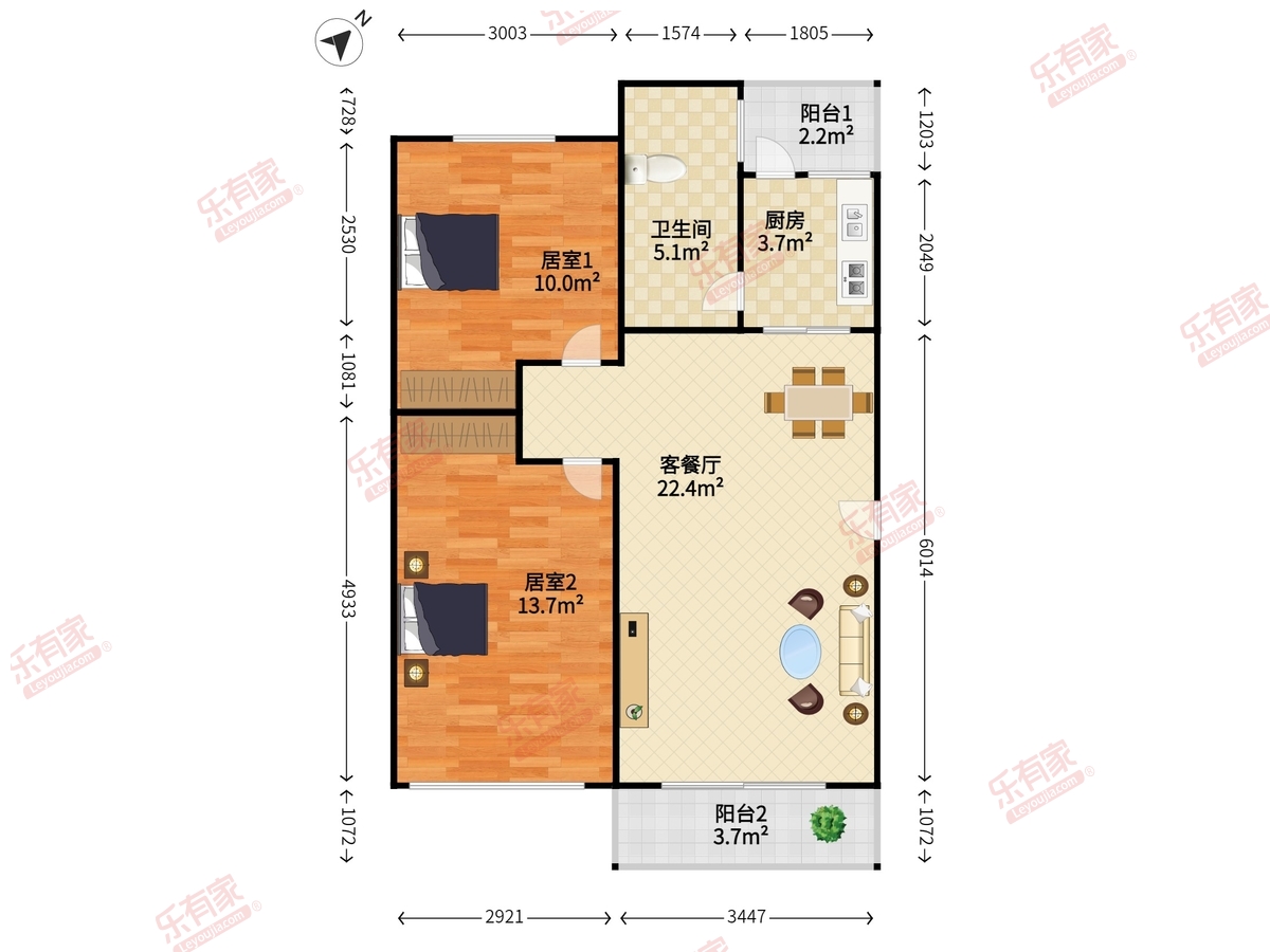 锦绣花园（龙华）户型图