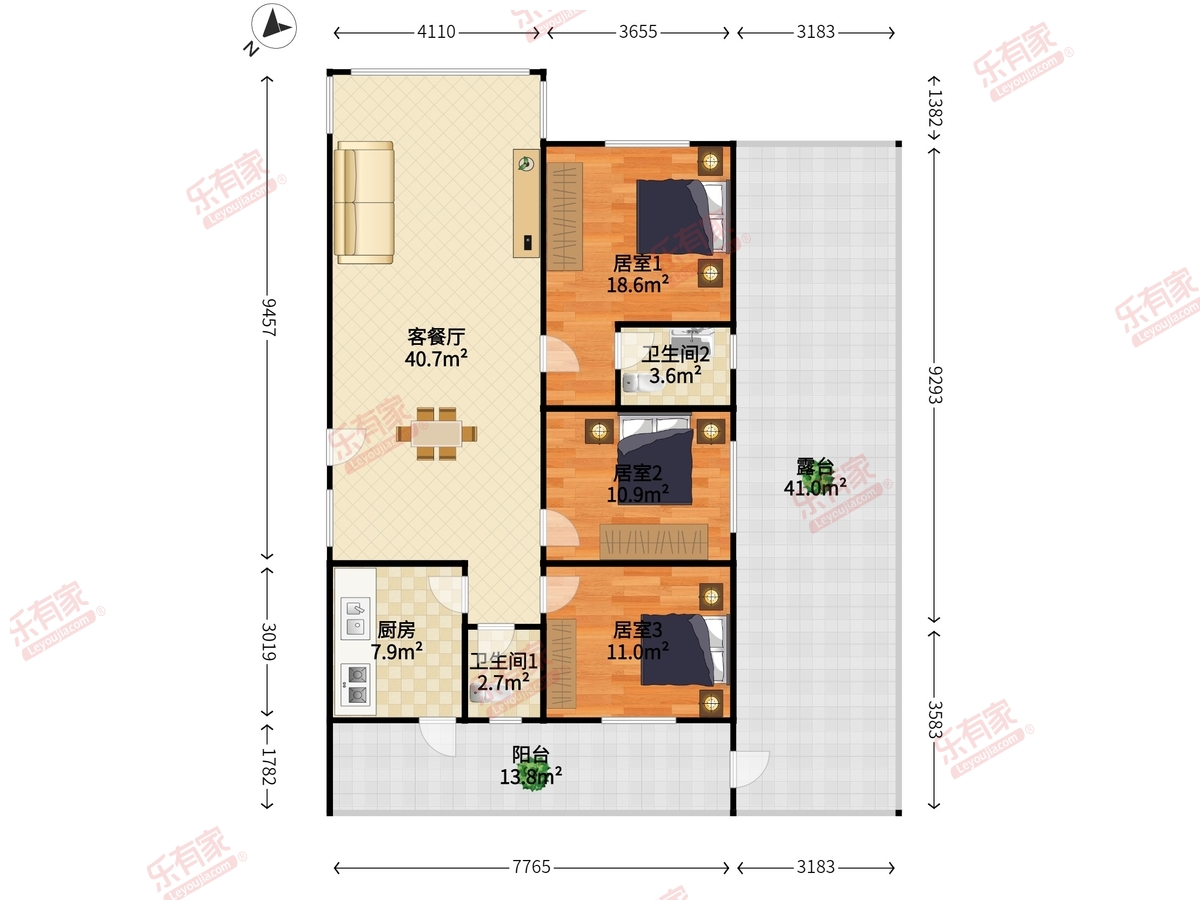 板芙医院职工宿舍楼户型图