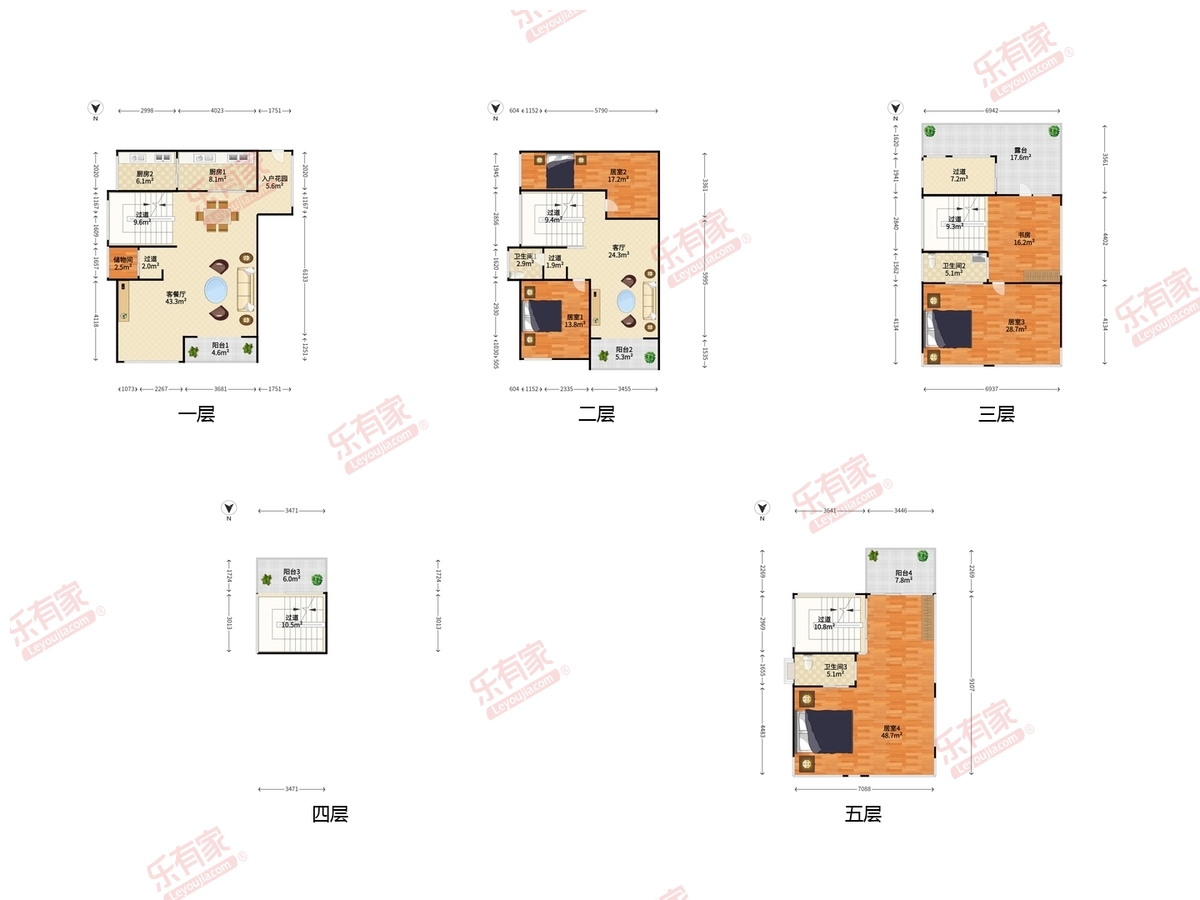 和成世纪名园户型图