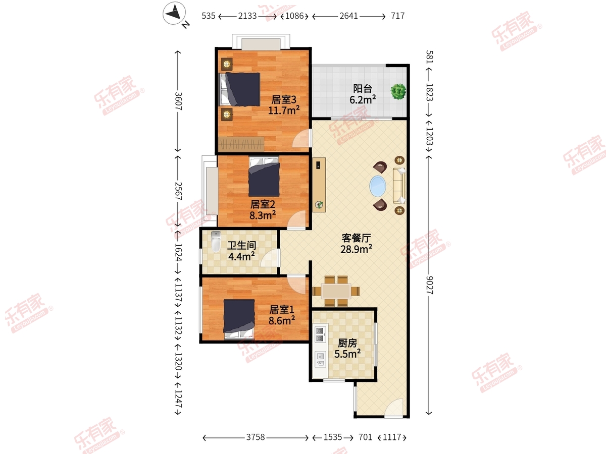 万科金色家园五期户型图