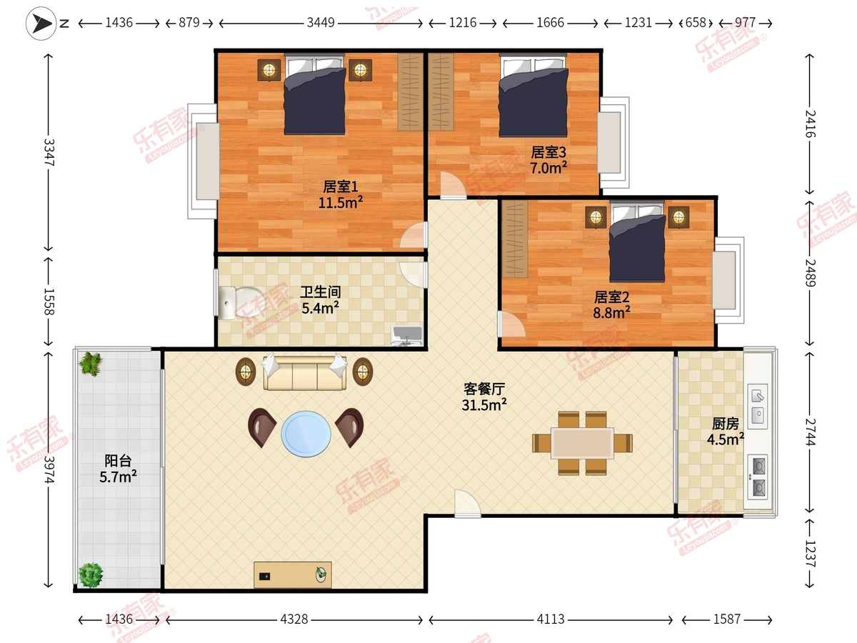 东深供水局宿舍户型图