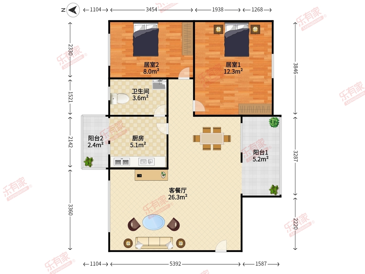 搪瓷公司宿舍户型图