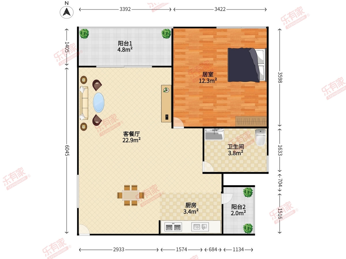 瑞安创逸户型图