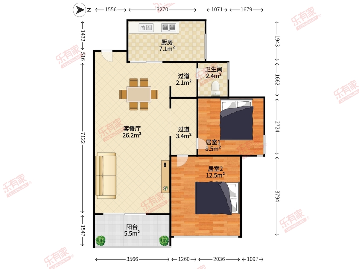 星河盛世花园户型图