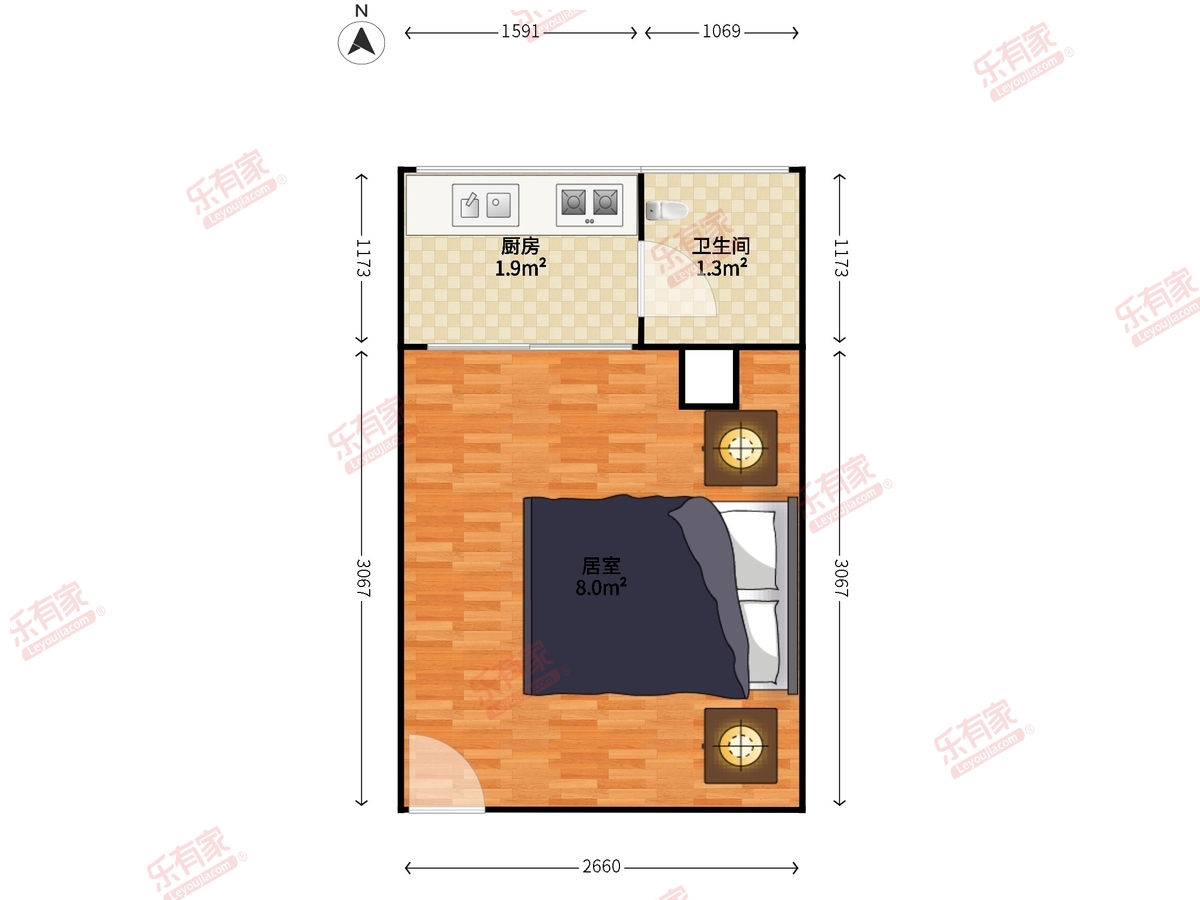 维客纳公寓户型图