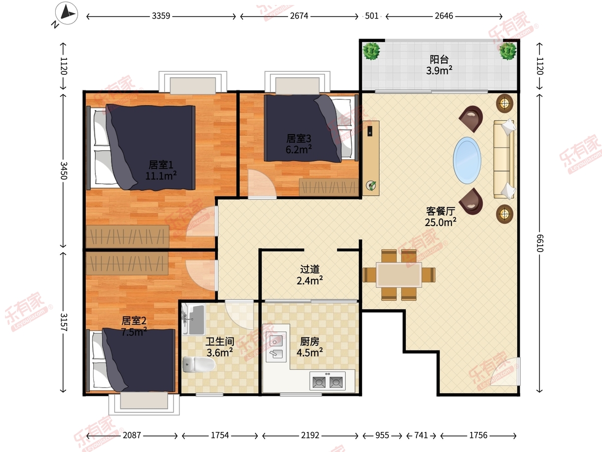 盈翠家园户型图