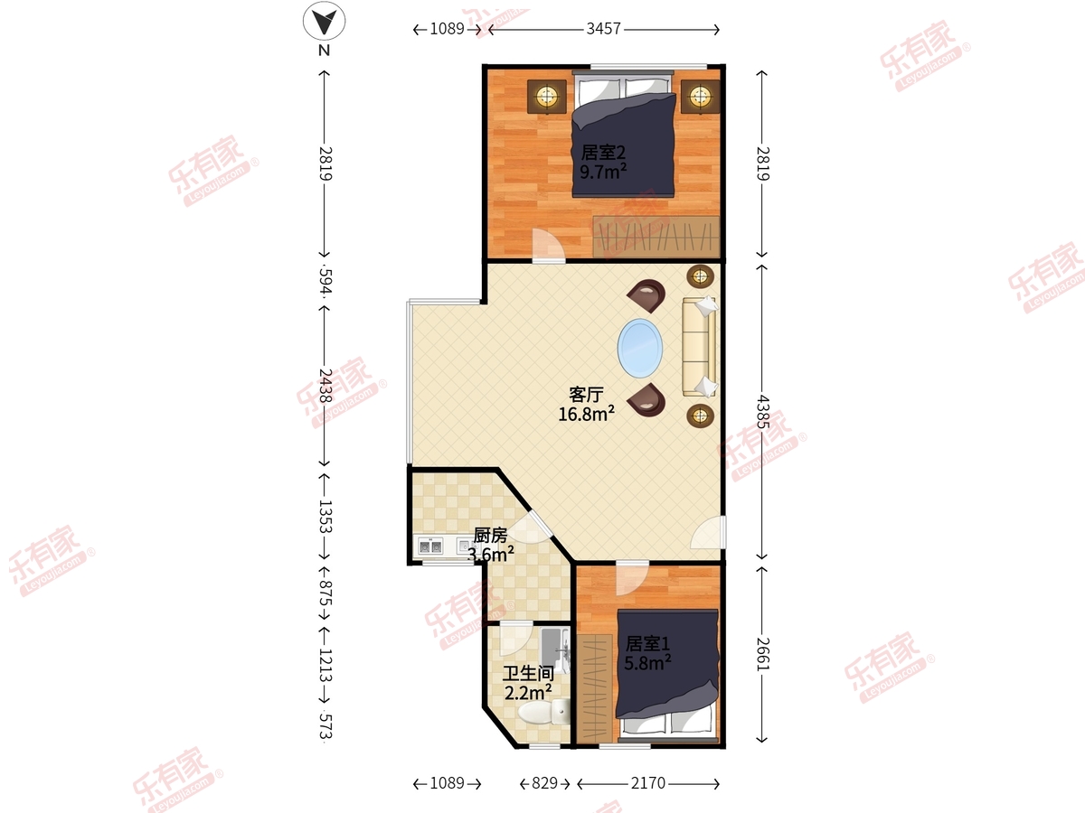 沙园三街，方正户型，通风采光优，业主诚售，随时看房！-广州沙园三街二手房